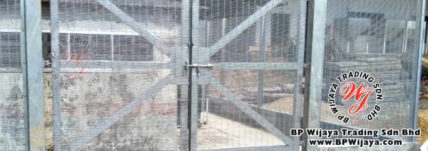 bp wijaya trading sdn bhd security fence project yong peng johor malaysia hotdip galvanized anti climb fence and hotdip anti climb fence gate a000