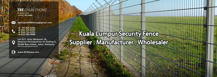 Kuala Lumpur Security Fence Supply we are manufacturer of security fence BP Wijaya Trading Sdn Bhd Safety Fence Building Materials for Housing Construction factory fence house beauty fence A03-000