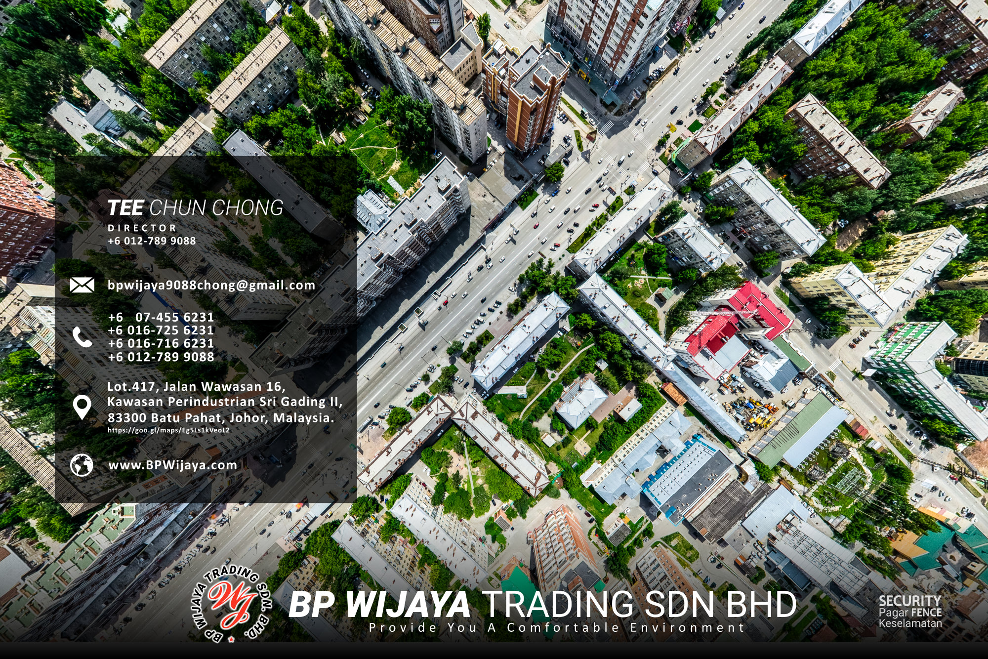 Kuala Lumpur Security Fence Supply we are manufacturer of security fence BP Wijaya Trading Sdn Bhd Safety Fence Building Materials for Housing Construction factory fence house beauty fence A03-001