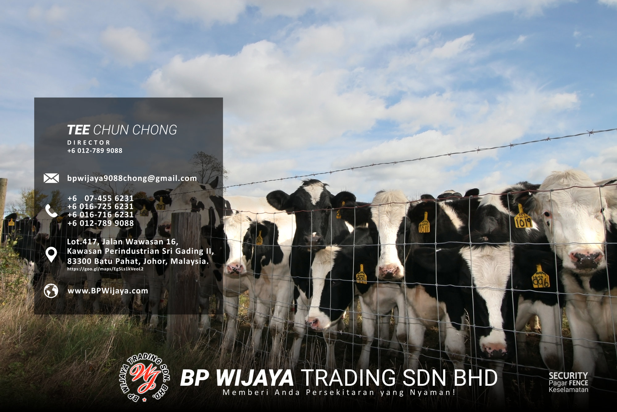 Pembekal Kuala Lumpur Pagar Keselamatan kami merupakan pengilang pagar keselamatan BP Wijaya Trading Sdn Bhd Pagar Taman Pagar Bangunan Pagar Kilang Pagar Rumah Pemborong Pagar Keselamatan A03-020