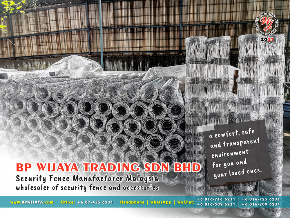 Calendar 2021 BP Wijaya Trading Security Fence Manufacturer Malaysia wholesaler of security fence and accessories Malaysia Kuala Lumpur Johor A15