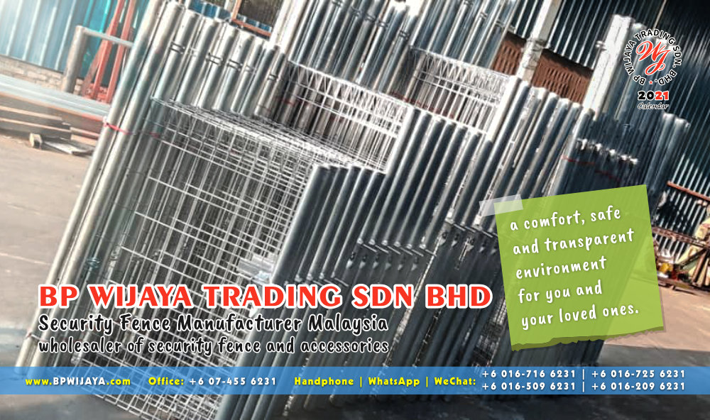 Calendar 2021 BP Wijaya Trading Security Fence Manufacturer Malaysia wholesaler of security fence and accessories Malaysia Kuala Lumpur Johor A16