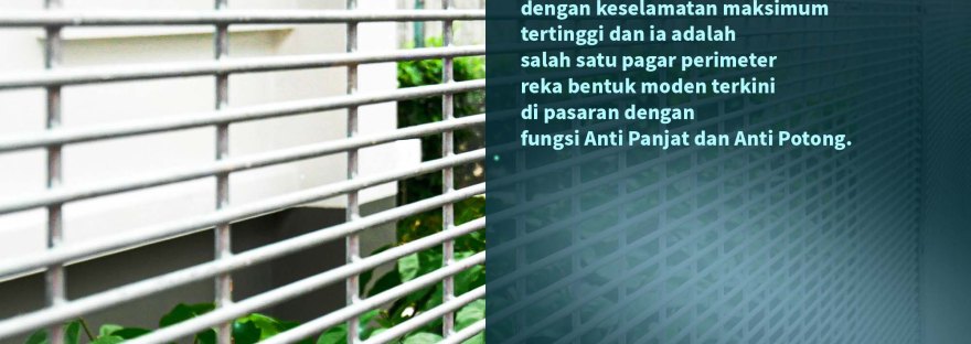 Hotdip Galvanized Anti-Climb Fence ACF 12-5 Pagar Keselamatan Anti Panjat dan Anti Potong BP WIJAYA TRADING SDN BHD Pengilang BRC Mesh Kuantan Terengganu Sabah Sarawak Malaysia
