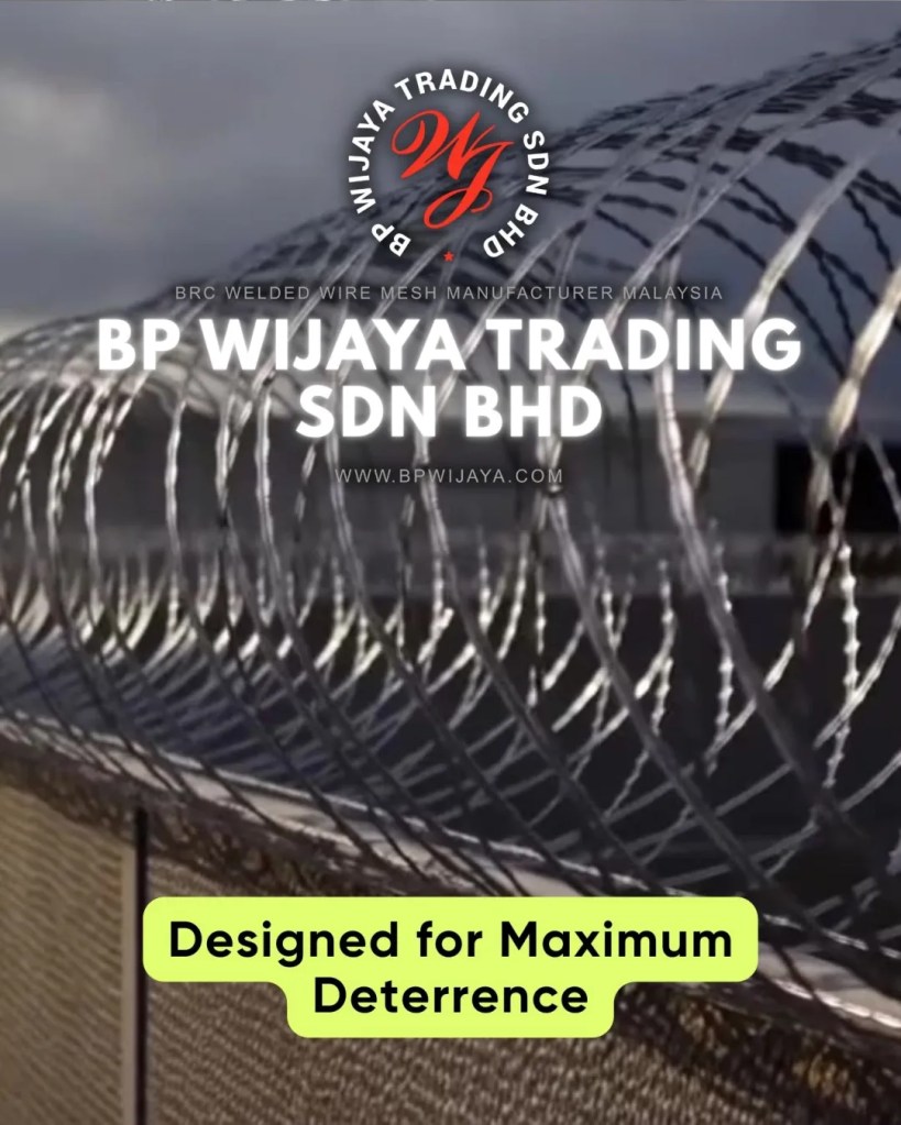 Razor Barbed Wire Malaysia - High-Security Fencing for Industrial and Government Facilities Malaysia - BP Wijaya Trading Sdn Bhd 05