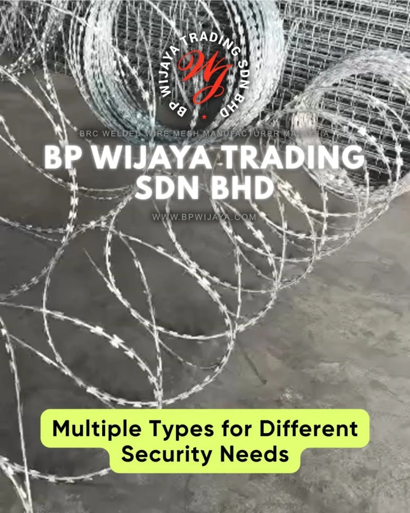 Razor Barbed Wire Malaysia - High-Security Fencing for Industrial and Government Facilities Malaysia - BP Wijaya Trading Sdn Bhd 08