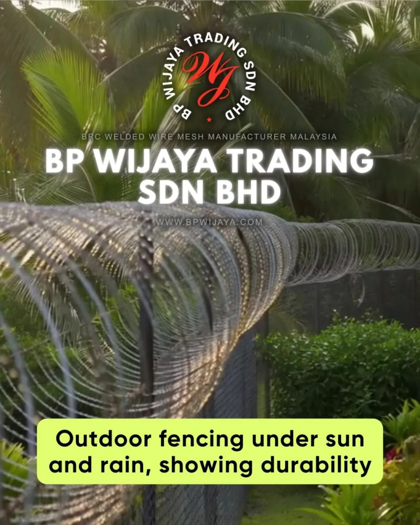 Razor Barbed Wire Malaysia - High-Security Fencing for Industrial and Government Facilities Malaysia - BP Wijaya Trading Sdn Bhd 10