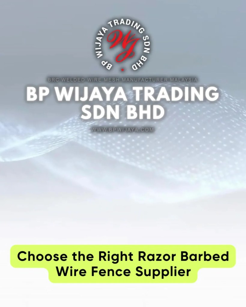 Razor Barbed Wire Malaysia - High-Security Fencing for Industrial and Government Facilities Malaysia - BP Wijaya Trading Sdn Bhd 12