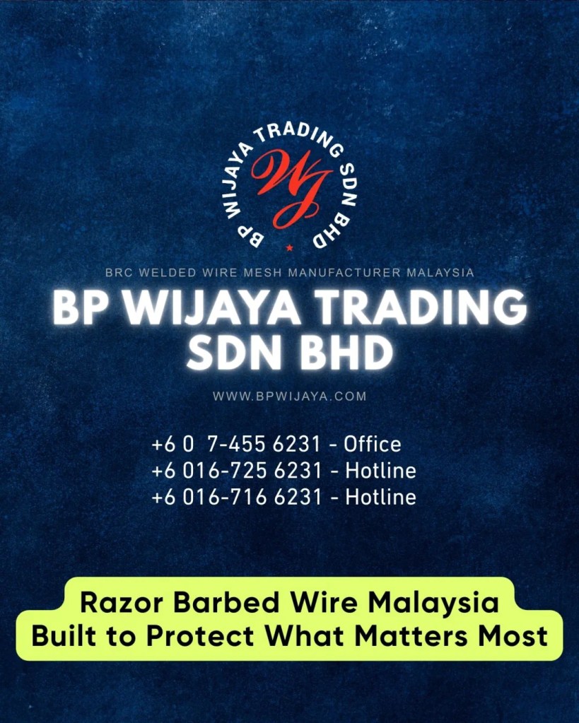 Razor Barbed Wire Malaysia - High-Security Fencing for Industrial and Government Facilities Malaysia - BP Wijaya Trading Sdn Bhd 14