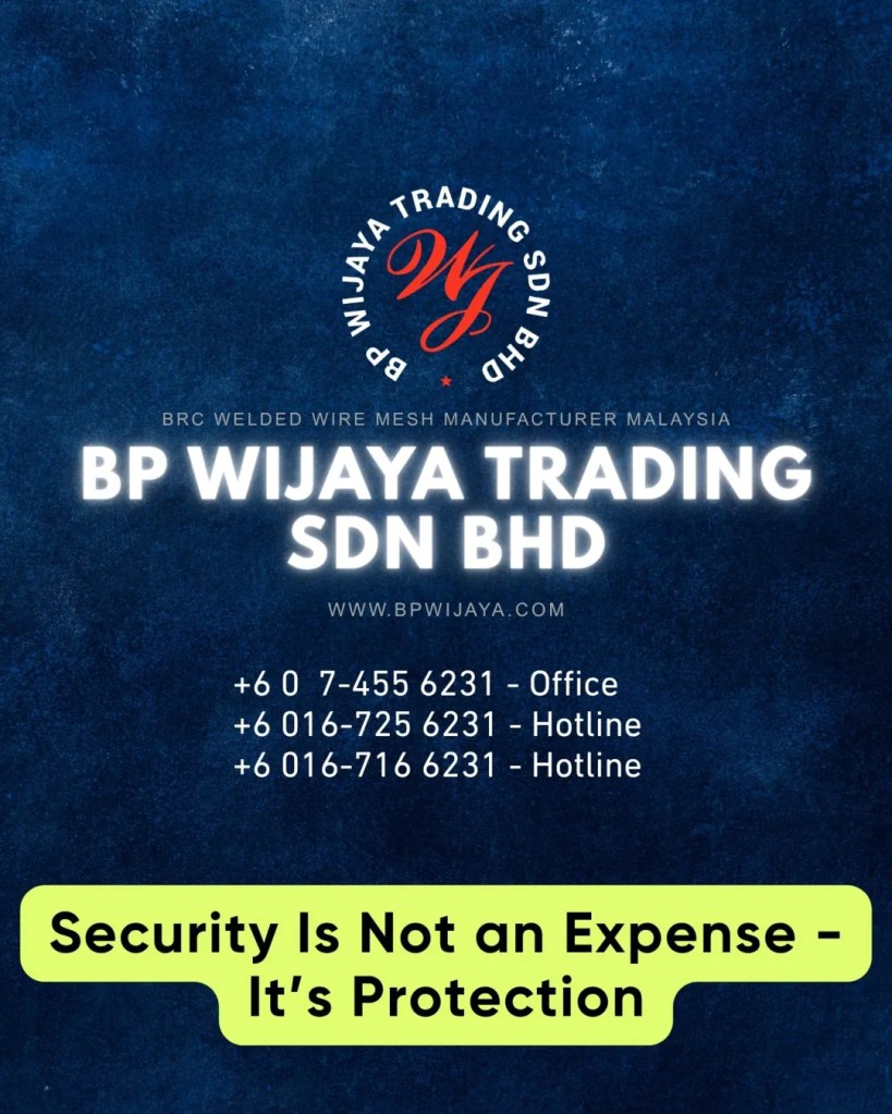 Anti Climb Fence Malaysia - High Security Fence and Prison Fence Supplier Malaysia - BP Wijaya Trading BRC Welded Wire Mesh Manufacturer Malaysia 12