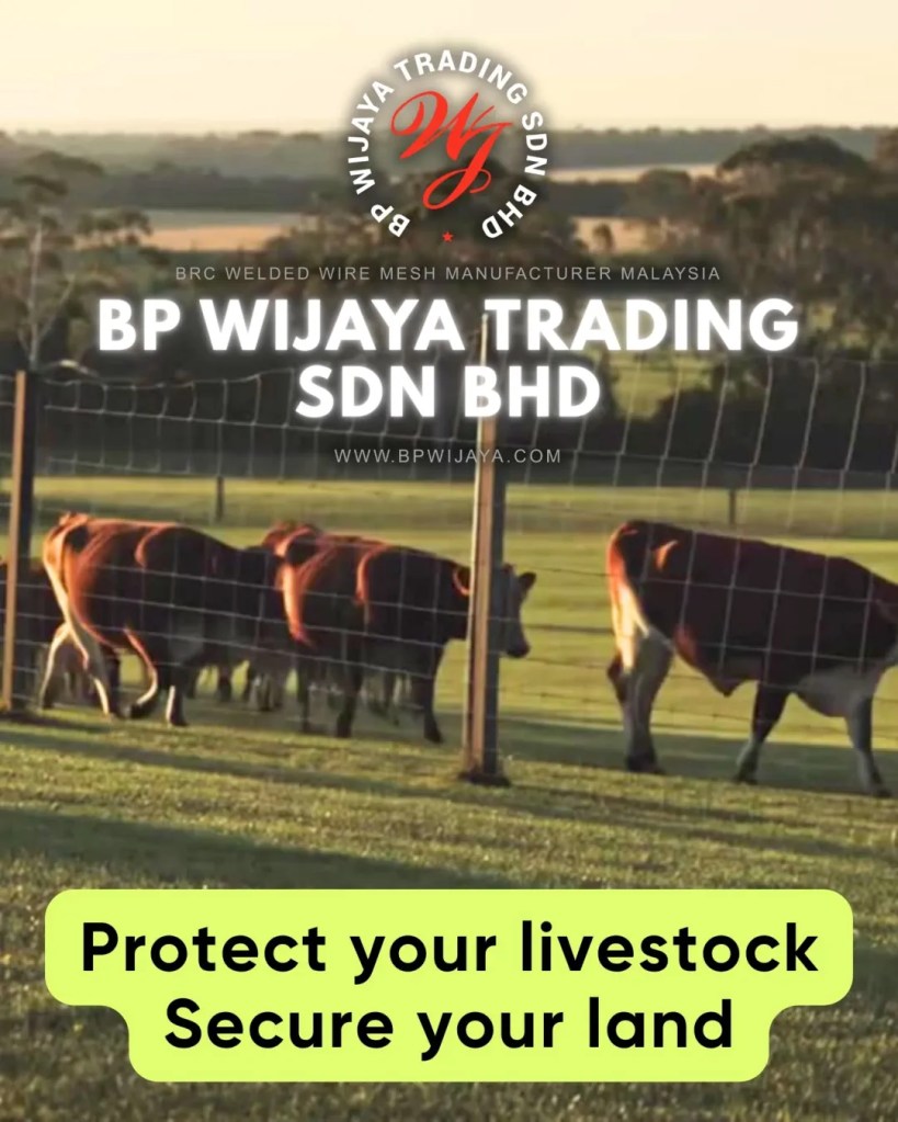 BRC Cattle Mesh Malaysia - Durable Livestock Fencing and Farm Fence Supplier Malaysia - BP Wijaya Trading Sdn Bhd BRC Welded Wire Mesh Manufacturer Malaysia 08