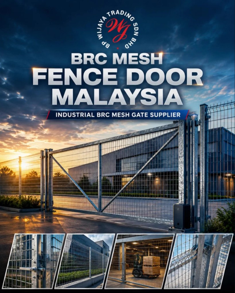 Fence Door Malaysia and Industrial Gate Supplier - Custom Fence Gate Solutions for Industrial and Commercial Sites A01