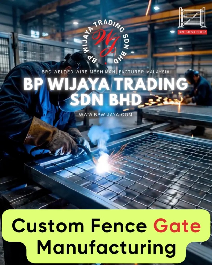 Fence Door Malaysia and Industrial Gate Supplier - Custom Fence Gate Solutions for Industrial and Commercial Sites A04