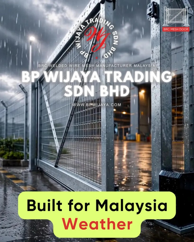 Fence Door Malaysia and Industrial Gate Supplier - Custom Fence Gate Solutions for Industrial and Commercial Sites A05
