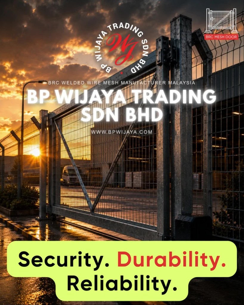 Fence Door Malaysia and Industrial Gate Supplier - Custom Fence Gate Solutions for Industrial and Commercial Sites A10