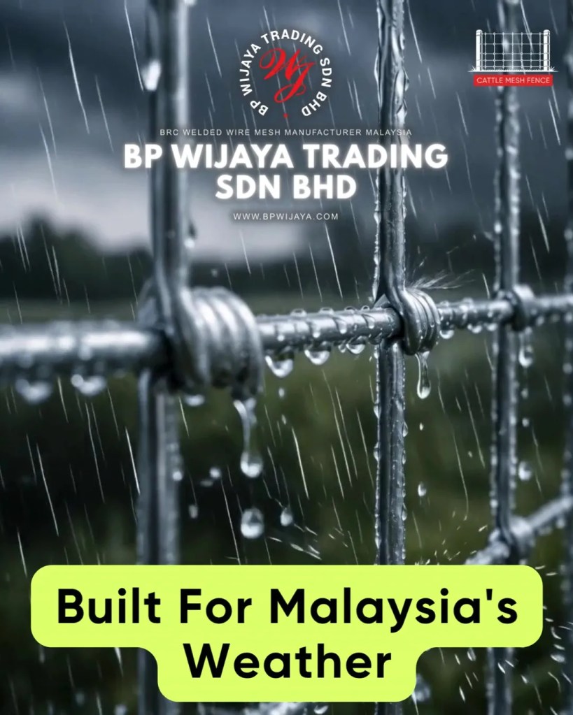 Cattle Mesh Fence Solutions for Farms in Negeri Sembilan - Trusted Farm Fence Supplier Negeri Sembilan - BP Wijaya Trading Sdn Bhd A07