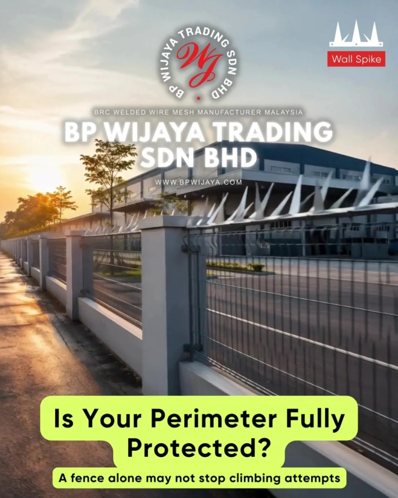 Galvanized Wall Spike Malaysia - Fence Thorn Nail and Gate Thorn Nail for Commercial and Industrial and Residential Security - BP Wijaya Trading Sdn Bhd A02