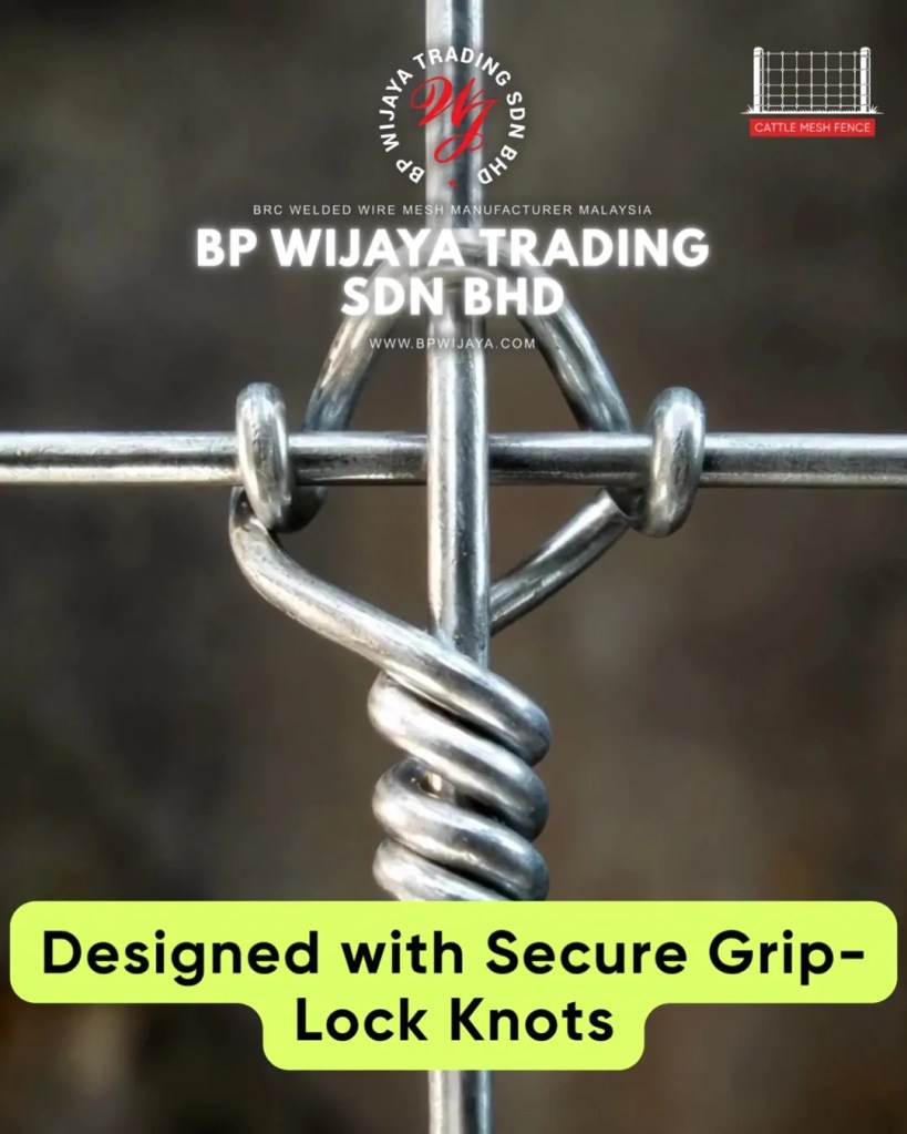 Grip Lock Cattle Fence Supplier for Kuala Lumpur and Selangor - Heavy Duty Farm and Livestock Fencing - BP Wijaya Trading Sdn Bhd 005