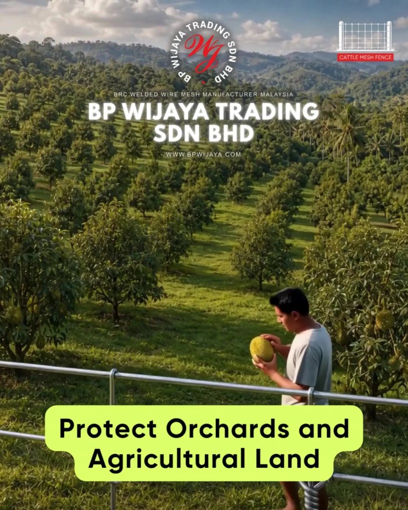 Grip Lock Cattle Fence Supplier for Kuala Lumpur and Selangor - Heavy Duty Farm and Livestock Fencing - BP Wijaya Trading Sdn Bhd 008