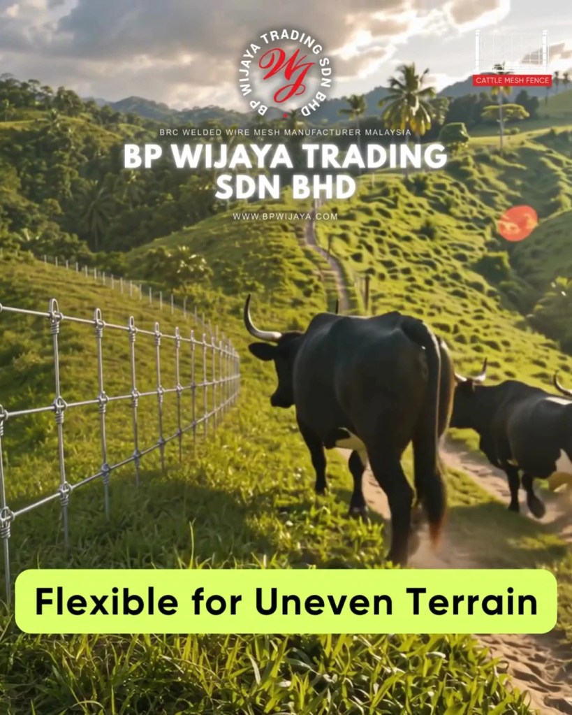 Grip Lock Cattle Fence Supplier for Kuala Lumpur and Selangor - Heavy Duty Farm and Livestock Fencing - BP Wijaya Trading Sdn Bhd 010