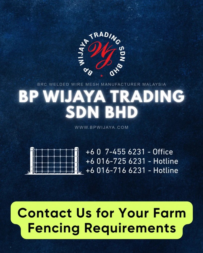 Grip Lock Cattle Fence Supplier for Kuala Lumpur and Selangor - Heavy Duty Farm and Livestock Fencing - BP Wijaya Trading Sdn Bhd 016