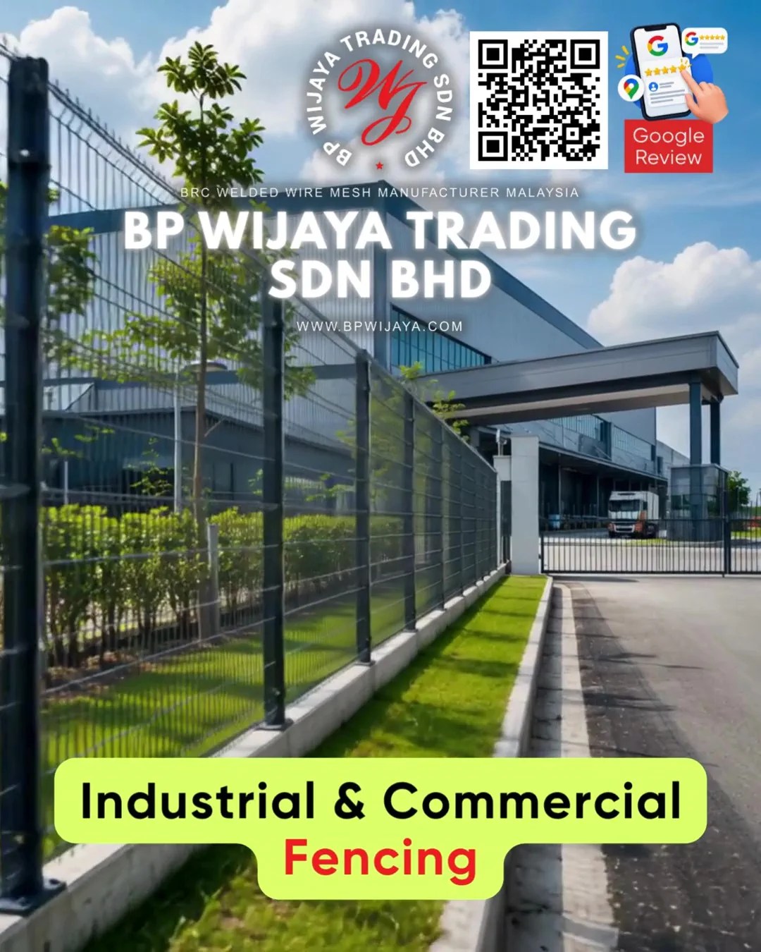 Share Your Experience with a Google Review - BP Wijaya Trading Sdn Bhd - BRC Welded Wire Mesh Manufacturer Malaysia A07