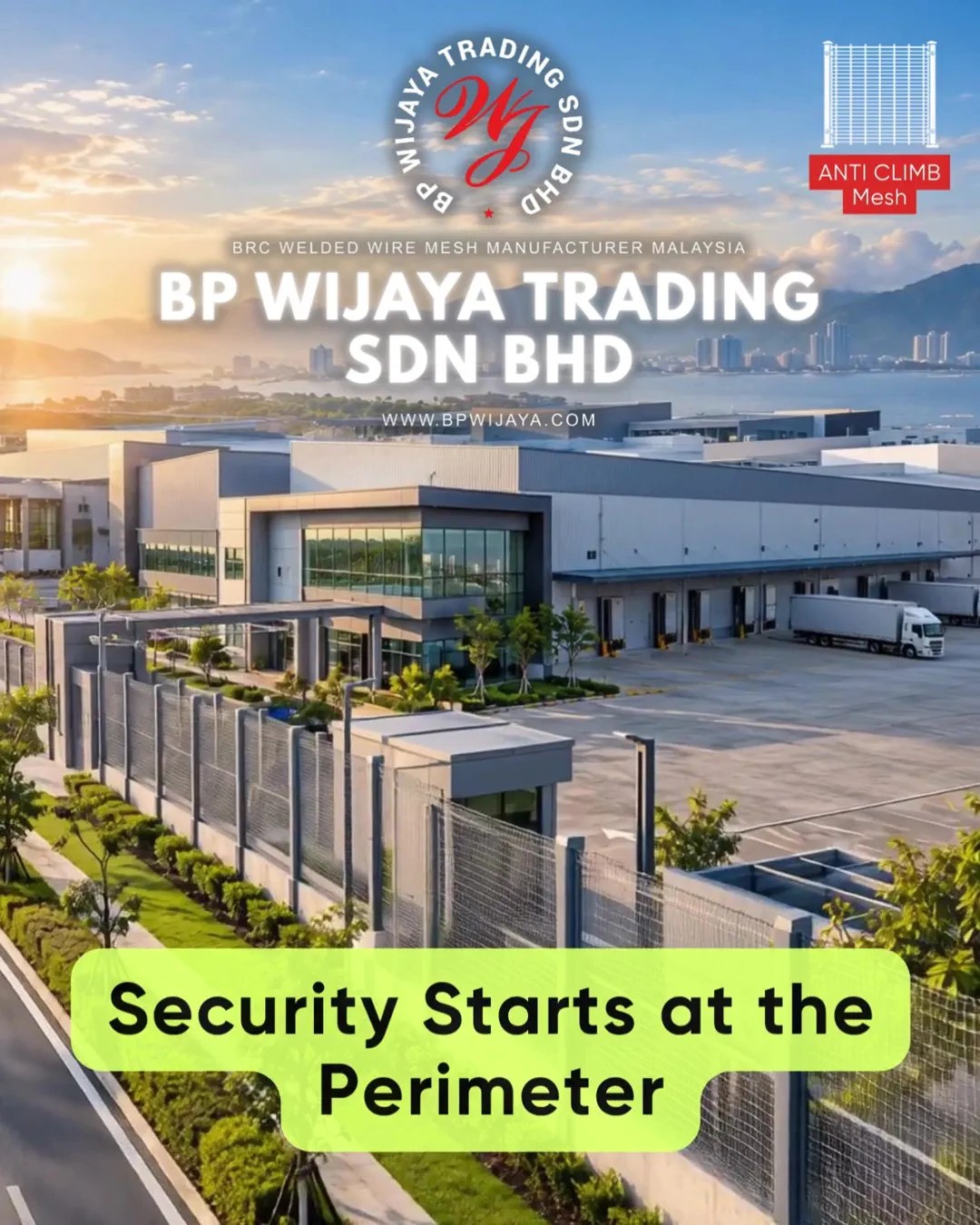 Why Anti Climb Mesh Is Preferred for Commercial Properties in Penang - Security Mesh Malaysia - BP Wijaya Trading Sdn Bhd 02