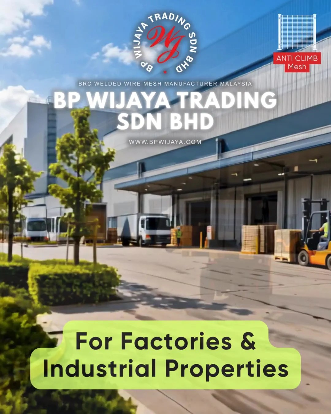 Why Anti Climb Mesh Is Preferred for Commercial Properties in Penang - Security Mesh Malaysia - BP Wijaya Trading Sdn Bhd 08