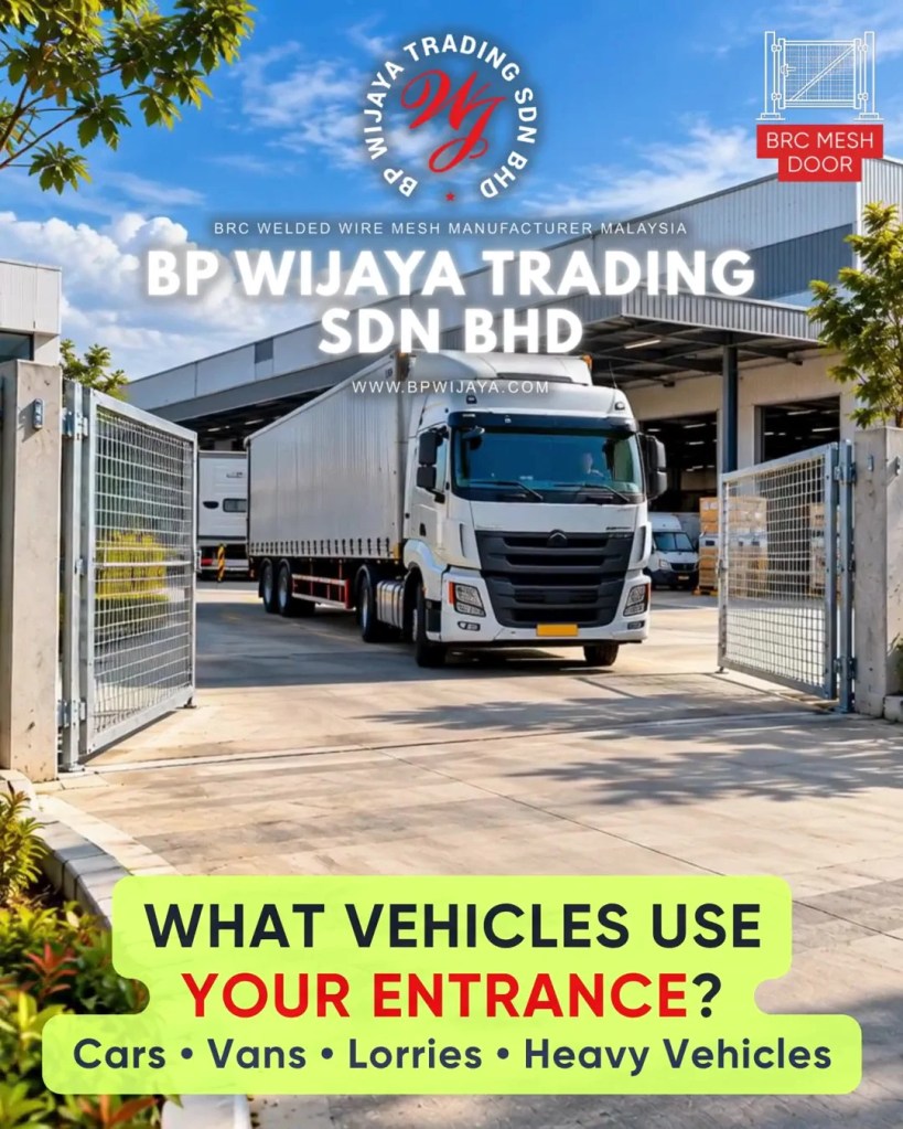 How to Choose the Right Mesh Gate for Industrial and Commercial Premises in Penang - BP Wijaya Trading Sdn Bhd - Mesh Door Pulau Pinang A04