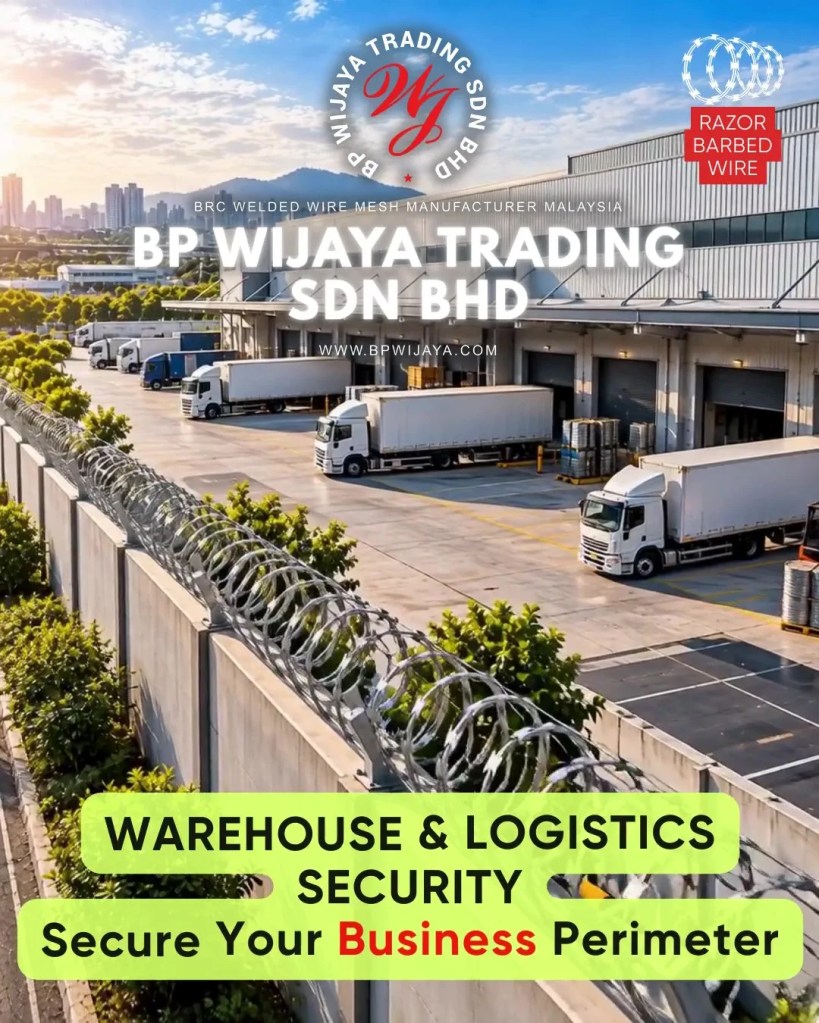 Razor Barbed Wire vs Barbed Wire - Which Security Mesh Is Better for Your Property in Kuala Lumpur - BP Wijaya Trading Sdn Bhd A11
